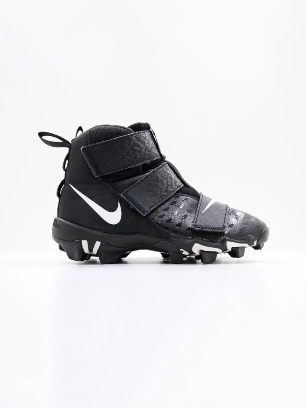 Nike Force Savage 2 Shark Black High Top Football Cleats - Youth 2